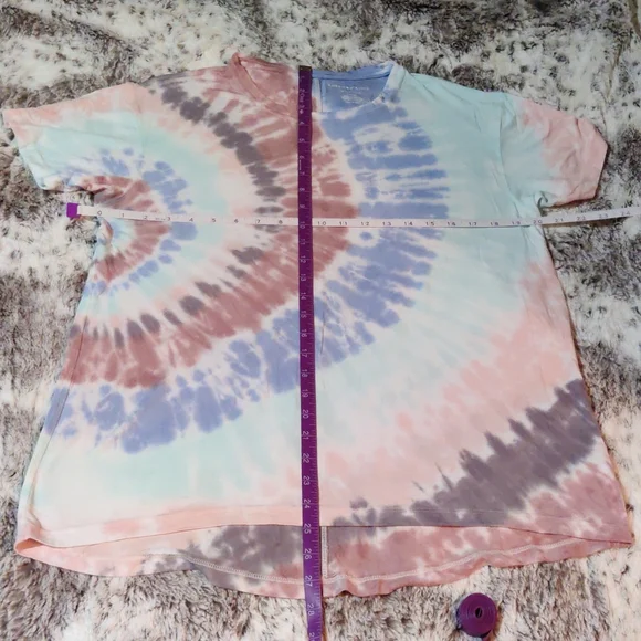 American Eagle Outfitters Soft and Sexy Tie Dye Tee - Picture 3 of 5